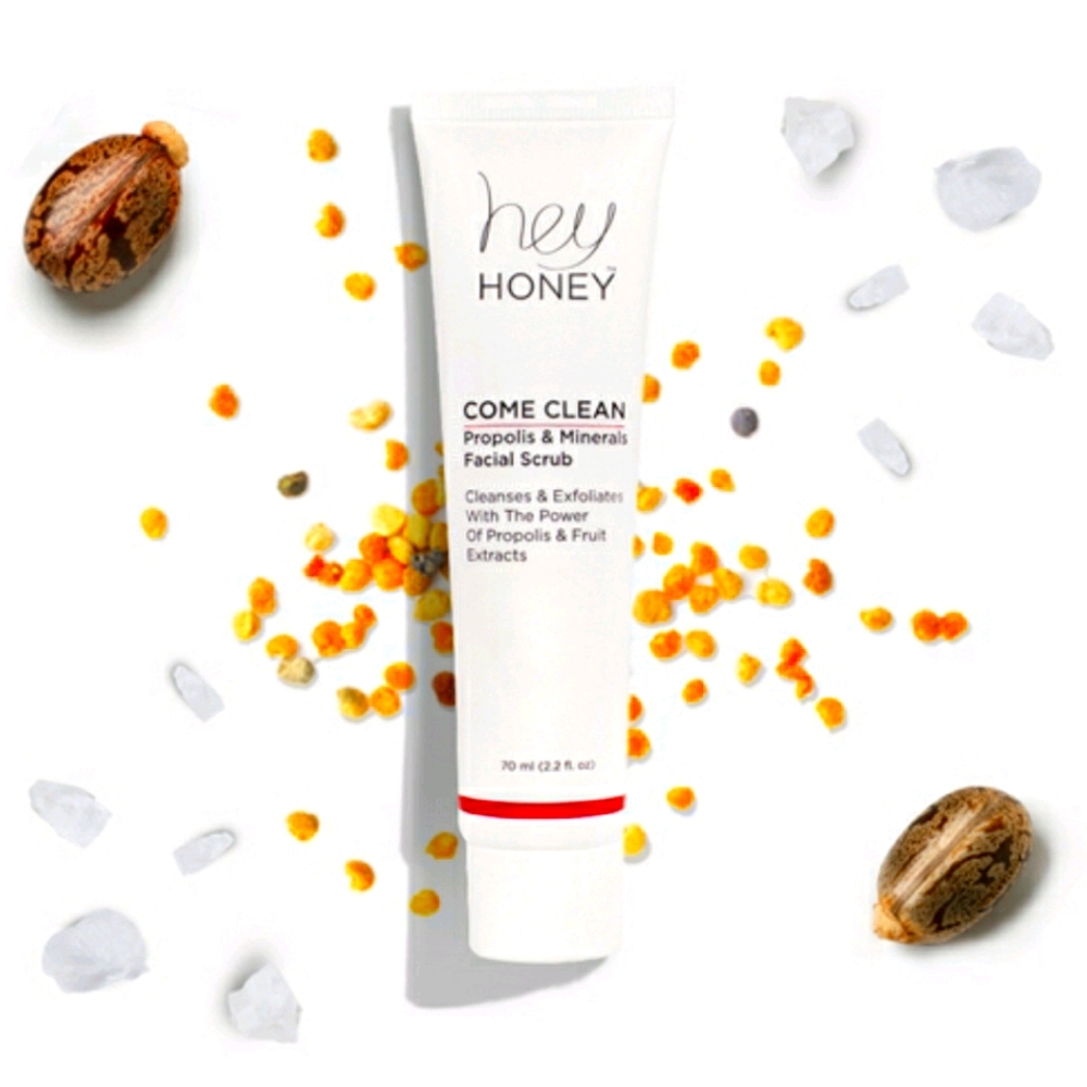 Hey Honey Come Clean Exfoliating Facial Scrub
